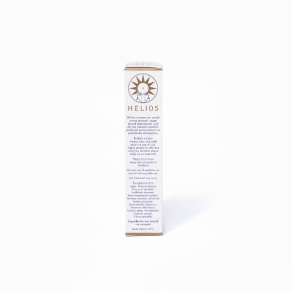 Helios Aesculus Hamamelis Paeonia Cream: treatment for hemorrhoids (piles), varicose veins and thread veins.