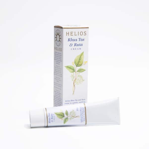 Helios Rhus tox Ruta Cream: homeopathic cream for sprains, strains, and injuries to ligaments