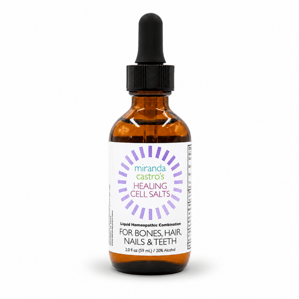 Liquid Cell Salts for Bones, Hair, Nails, and Teeth