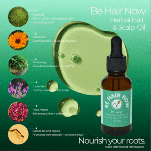 be hair now